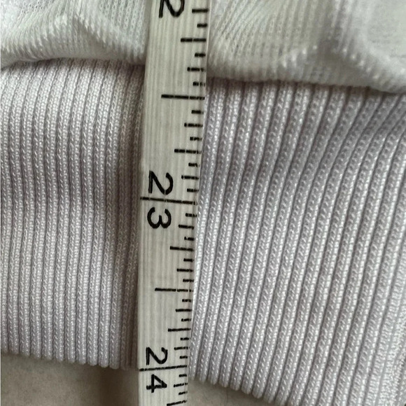 See Description!!! Beyoncé Ivy Park Hexagon Mesh White Bomber Jacket Size S - Picture 7 of 12